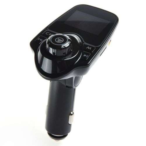Bluetooth Car Kit MP3 Player, FM Transmitter, Wireless Radio Adapter, USB Charger