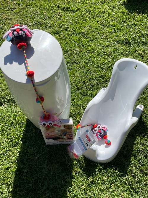 Assortment of baby items