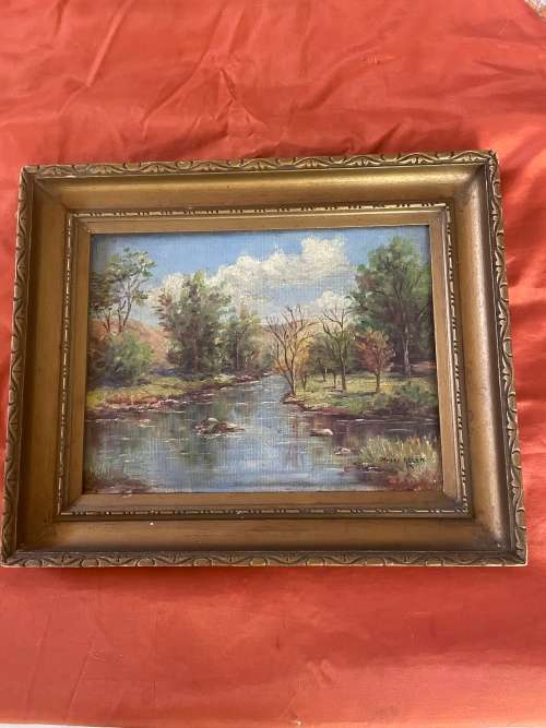 Norah Allen painting