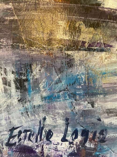 Estelle Logie painting