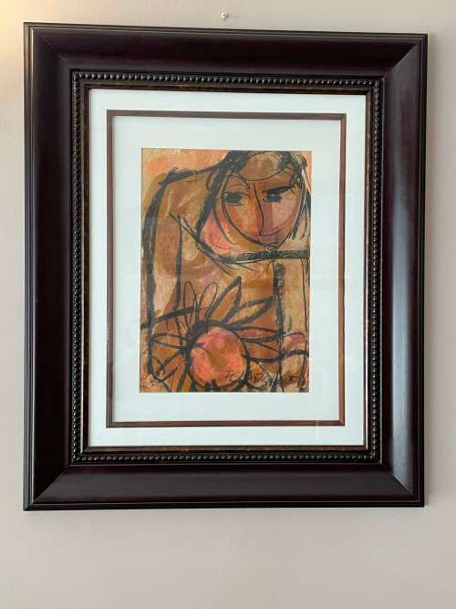 Frans Claerhout Original Painting Beautifully framed