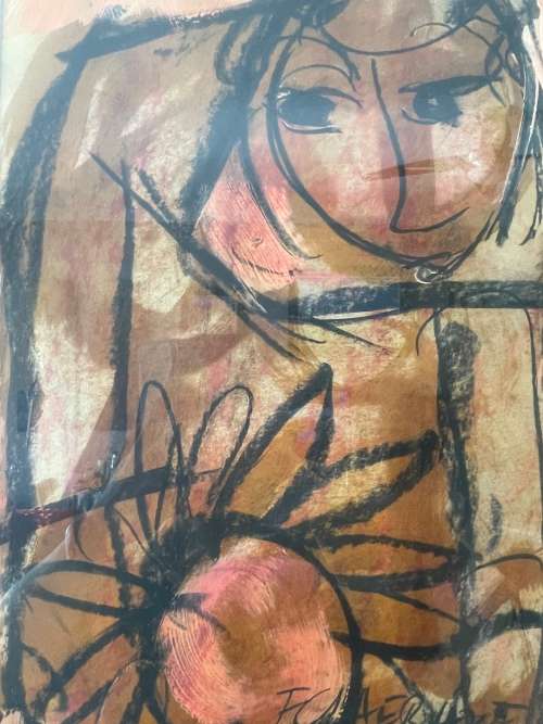 Frans Claerhout Original Painting Beautifully framed