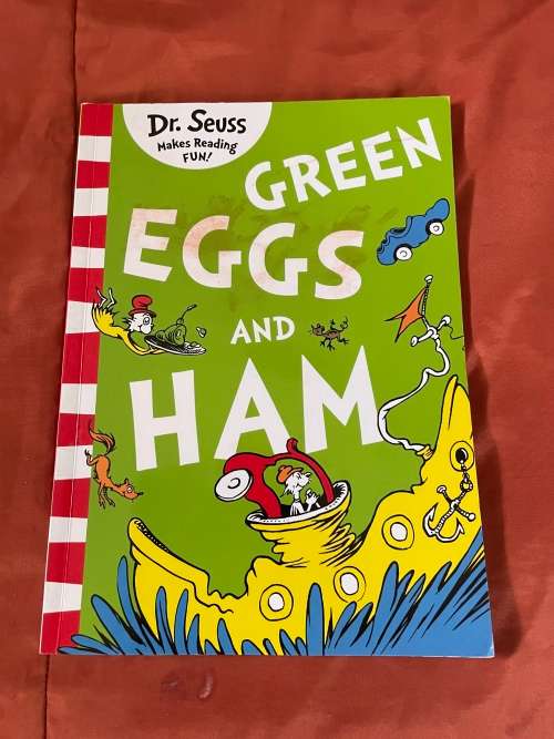 Dr Suess Green eggs and ham book
