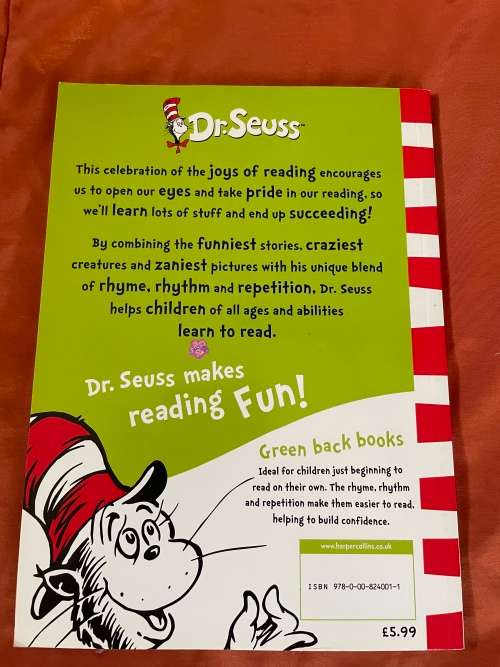 Dr Seuss I can read with my eyes shut