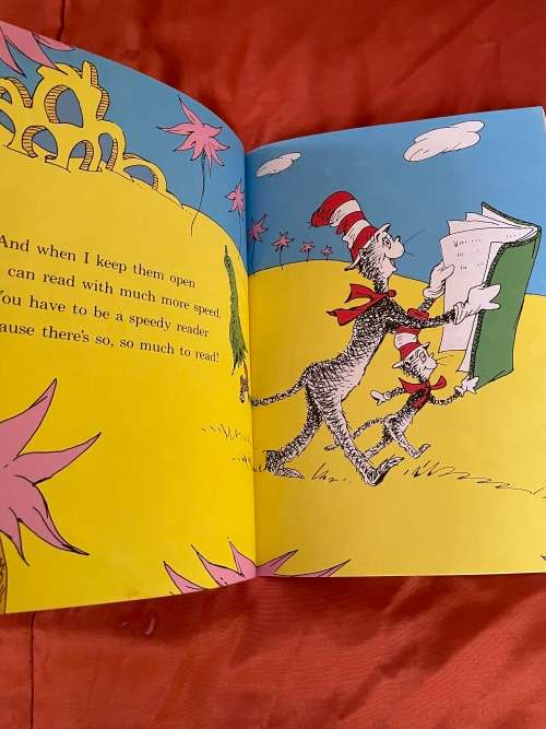 Dr Seuss I can read with my eyes shut