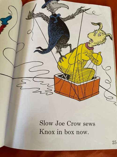 Dr Seuss Fox in Socks