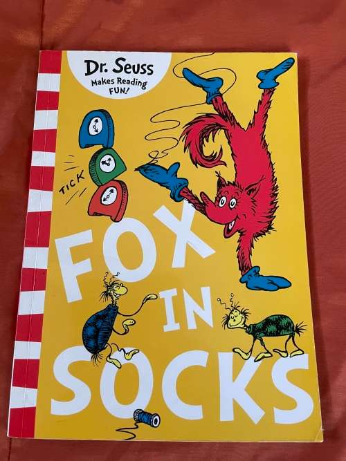 Dr Seuss Fox in Socks