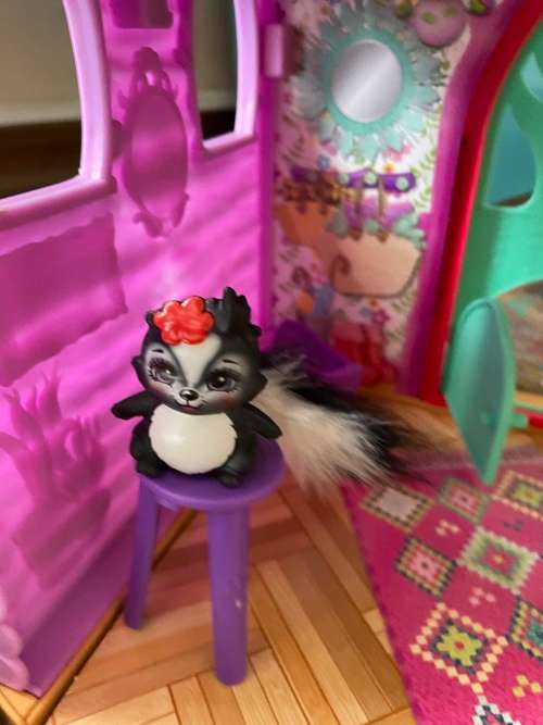 Enchantimals playsets including dolls and accessories as shown