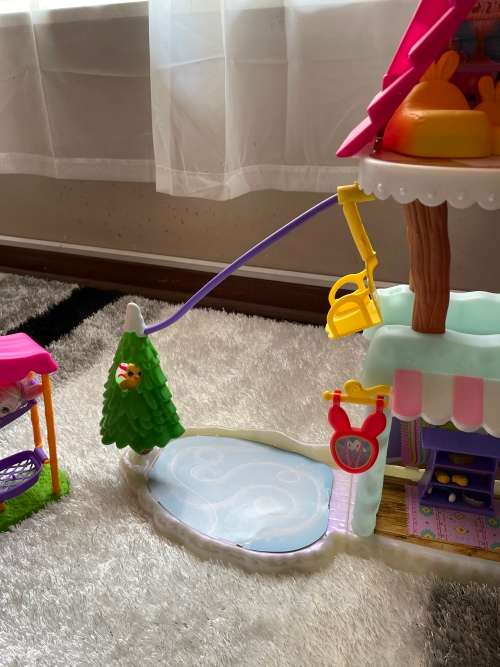 Enchantimals playsets including dolls and accessories as shown