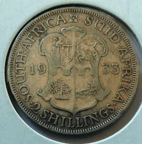 Rare 1933 2 Shilling Coin