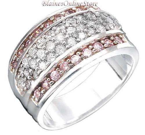 STUNNING 2.45CTW EXQUISITE PINK SAPPHIRE DIAMOND RING!