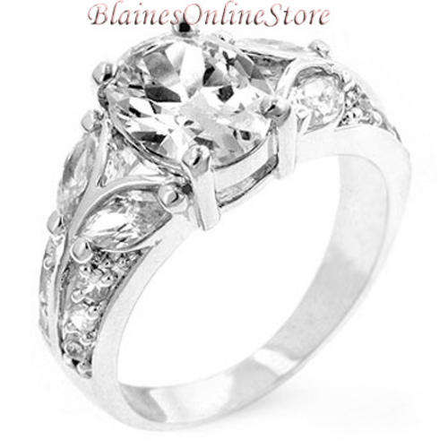 EXQUISITE 3.03CTW ROYAL JUBILEE ENGAGEMENT RING!