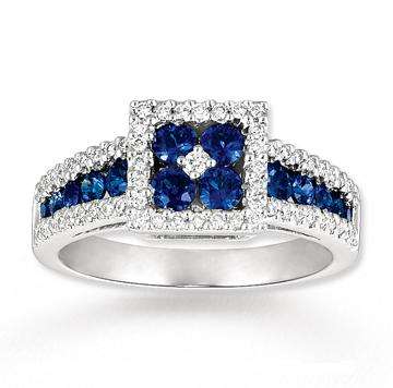 STUNNING 1.82CTW BRILLIANT CUT SIMULATED GEMSTONE ENGAGEMENT RING!