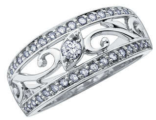 STUNNING 18K SIMULATED DIAMOND FASHION RING Sizes 5,6,7