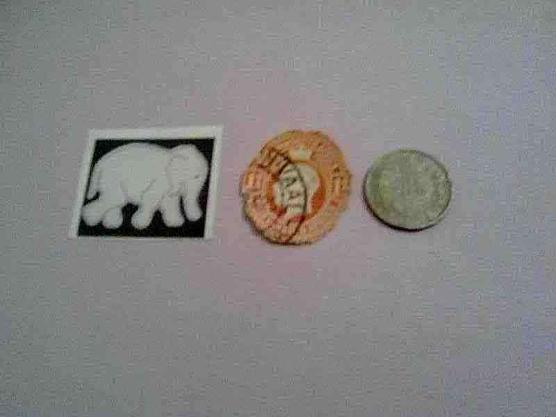 SCARCE STAMP AND COIN