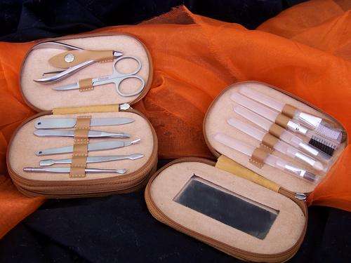 Combination Nail and Makeup Sets