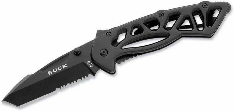 Buck Bones serrated tanto