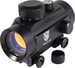 NIKKO STIRLING RED DOT SCOPE 30MM 3/8 MOUNTS