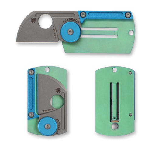 SPYDERCO DOG TAG FOLDER