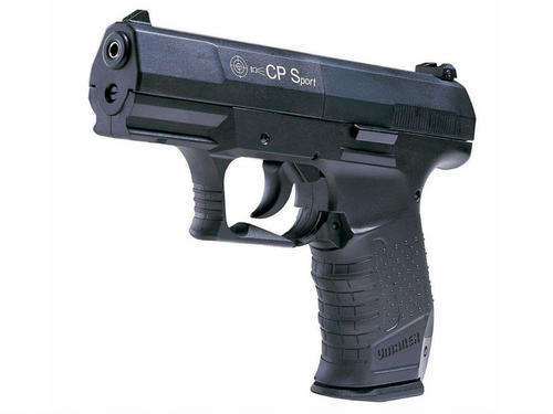 Umarex CP Sport C02 Pistol Black. Free gift. 5 x 12g C02 canisters and 250 destroyer Pellets.