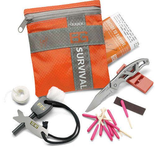 Bear Grylls Gerber Basic Survival Kit. IN STOCK NOW