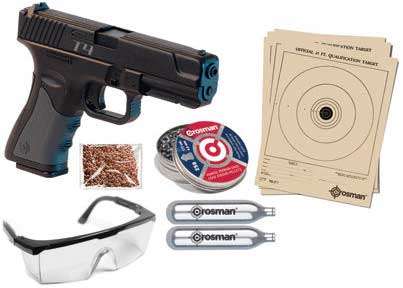 CROSMAN T4 PISTOL. 177CAL CO2 PELLET GUN.  COMPLETE KIT TO GET STARTED. ON SPECIAL + FREE POSTAGE