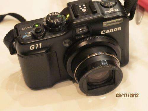 CANON G11, EXCELLENT CONDITION, Includes cover, charger, usb cable and instruction manual