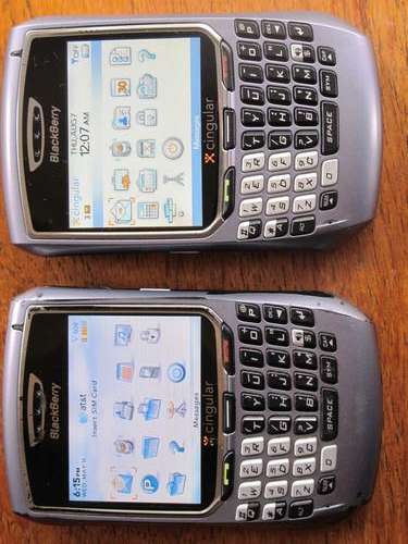 2 X BLACKBERRY 8700C (for ONE BID)Good Condition ,BBM, BIS with battery & Charger 100% working order