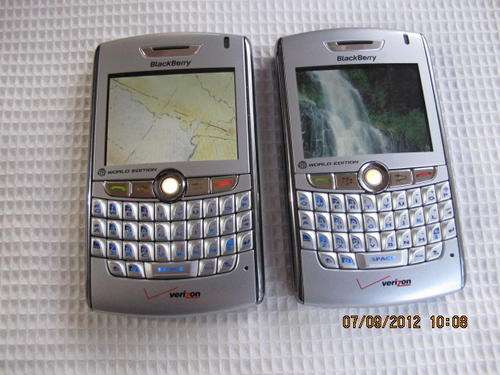 EXCELLENT!TWO BLACKBERRYS! !!!2 x Genuine Blackberry 8830*100% working ** IN STOCK, 24 hour shipping