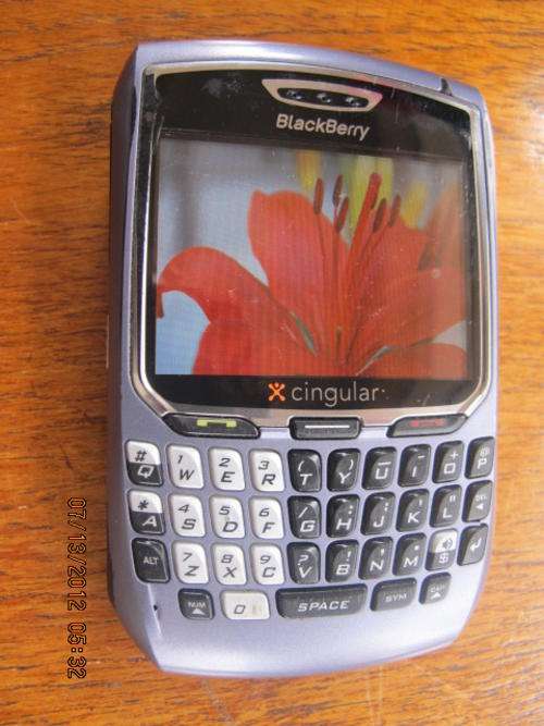 BLACKBERRY 8700C  Good Condition ,BBM, BIS with battery & Charger 100% working order