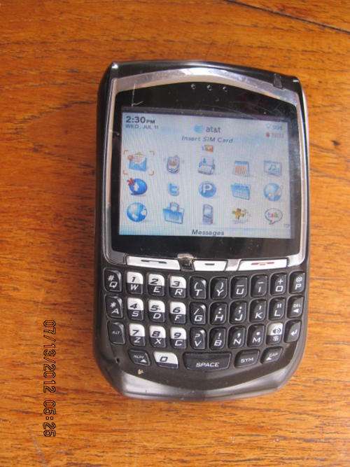BLACKBERRY 8700C  Good Condition ,BBM, BIS with battery & Charger 100% working order