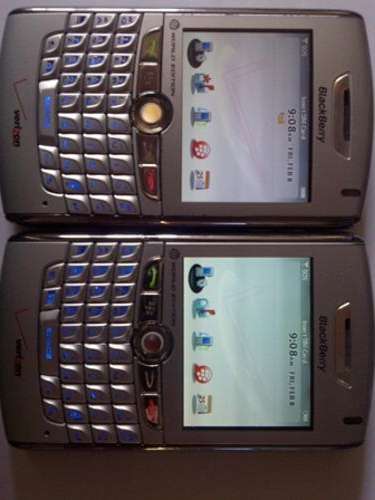 EXCELLENT!TWO BLACKBERRYS! !!!2 x Genuine Blackberry 8830*100% working ** IN STOCK, 24 hour shipping