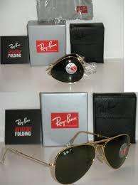 **BRAND NEW** - Ray Ban FOLDING AVIATOR RB 3479 Black ! Hand Made in Italy !
