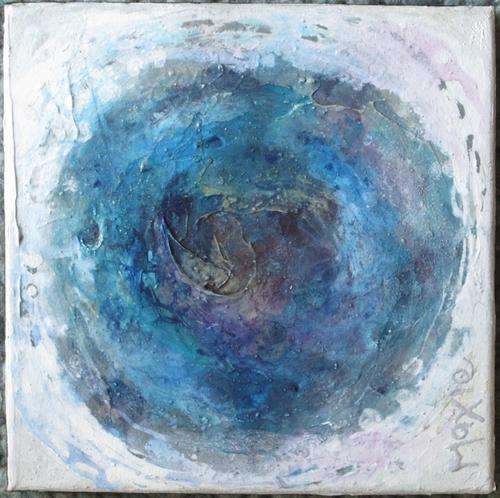 ABSTRACT DECOR by MAXIE LESSING - ACRYLIC ON CANVAS STRETCH - READY TO HANG