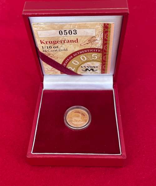 SA Munt Krugerrand 1/10 oz - 2005