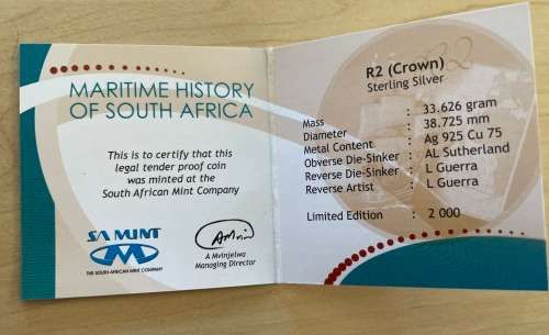 R2 Silver `Maritime History` 1oz