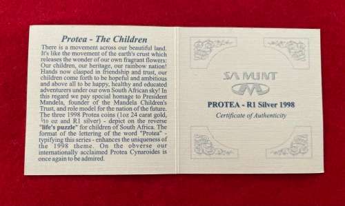 R1 Silver `The Children` 1998