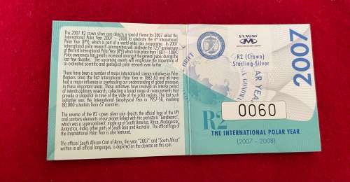 R2 Silver Proof `Polar Year` 2007 1oz