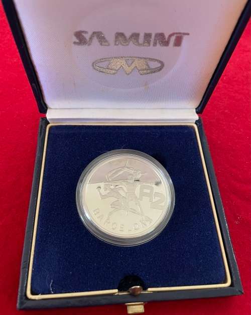 R2 Silver Proof `Barcelona` 1992 1oz