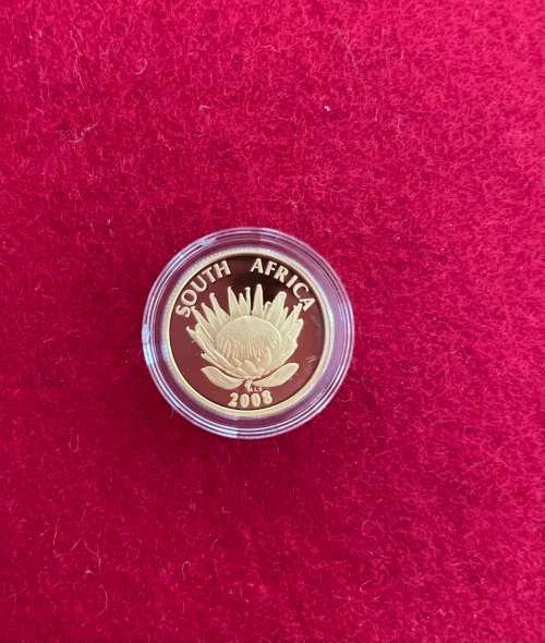 R5 Gold 1/10oz Proof `Mahatma Ghandi`