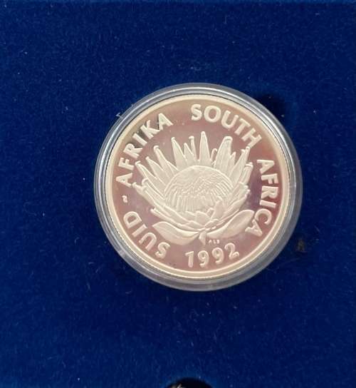 R1 Silver Proof `Soli Deo Gloria` 1992