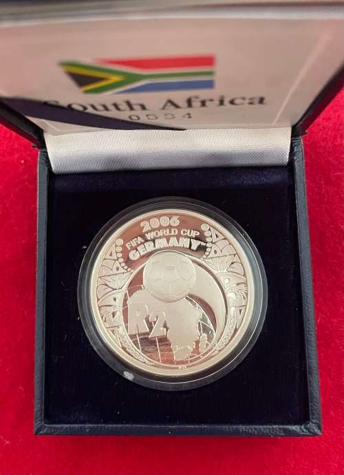 R2 Silver Proof `Fifa World Cup Germany` 2006