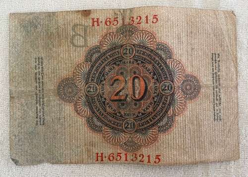 German Bank Notes Pre WW1