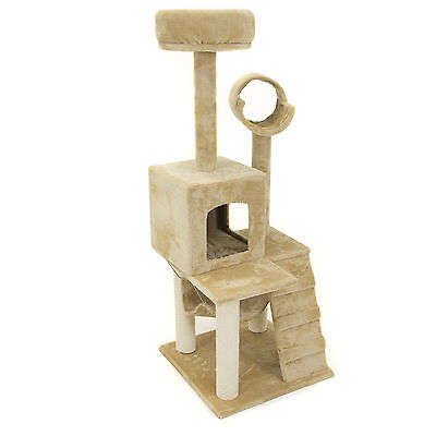 Deluxe 1.6m Cat Tree Tower Condo Scratcher Furniture Kitten House Hammock