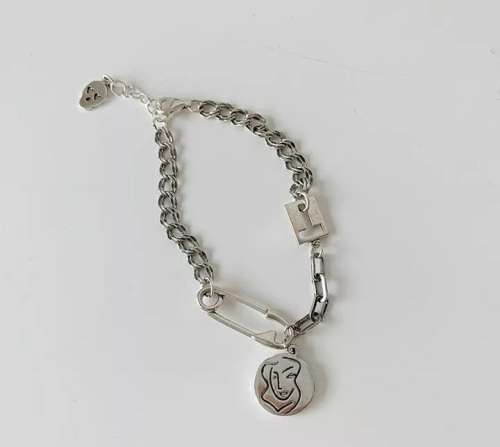 925 Silver Art Lady Bracelet