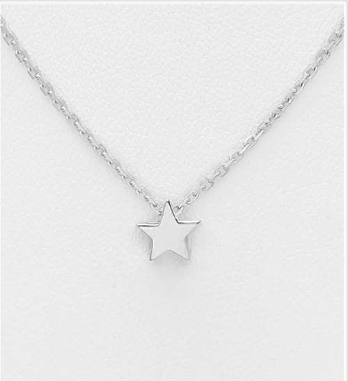 925 Silver Star Necklace
