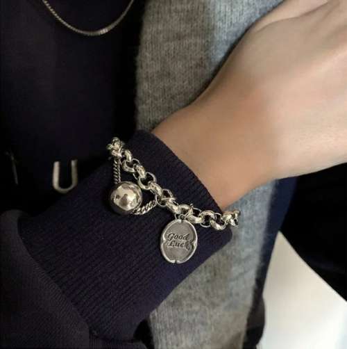 925 Silver Good Luck Bracelet