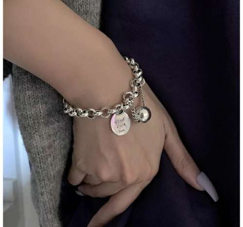 925 Silver Good Luck Bracelet