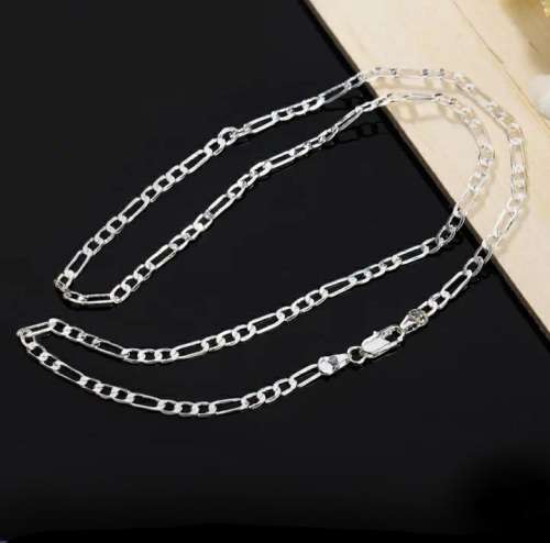 925 Silver Figaro Chain