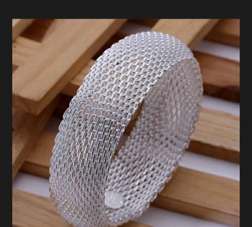925 Silver Mesh Bangle